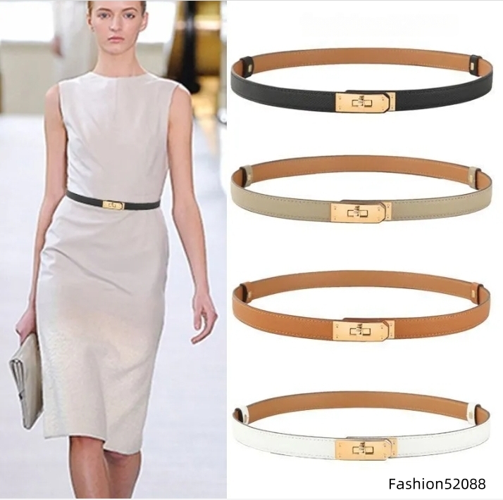 Designer Women's Belt Retro full with simple skirt embellished suit pant waistband with high quality locking buckle belt Women Dress Belt Designer Luxury Belts BOX