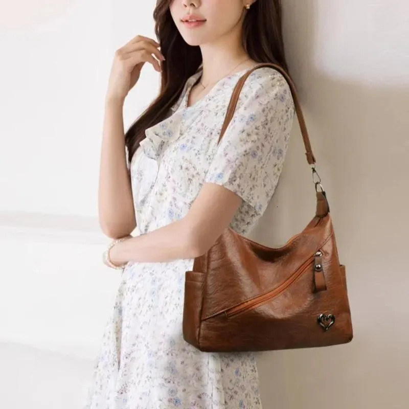 Free Shipping Totes Genuine Brand Leather Shoulder Messenger Handbags Women Bags Designer Sac High Quality Crossbody For Feminina