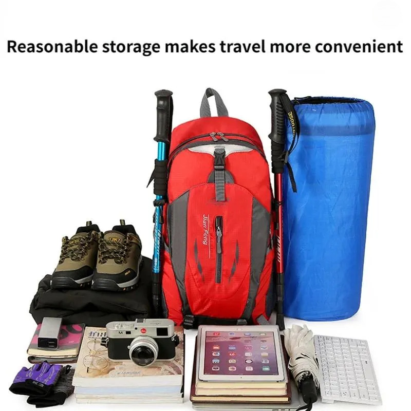 Men's Women's Outdoor Backpack For 2025 Cycling, Mountaineering, Sports, And Travel - Durable & Water-resistant New Free Delivery Designer B