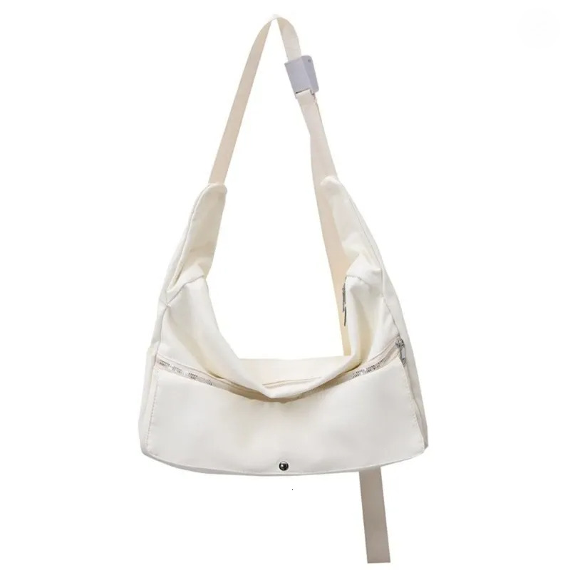 Large Nylon Crossbody Bag With Zipper For Daily Use And Travel New Free Delivery Designer Bag
