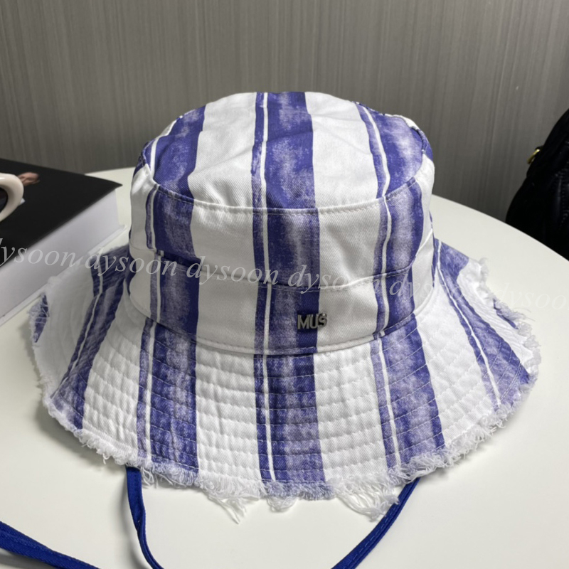 Women Men Baseball Caps Bucket Hats Waven Straw Hat With Dust Bag
