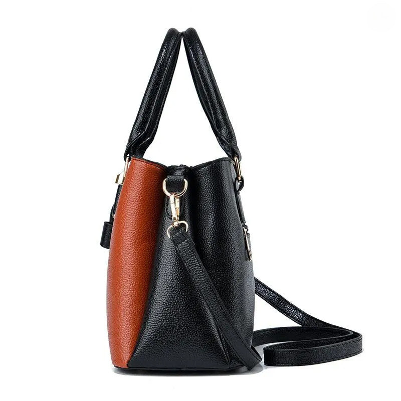 2025 Clutch Bags: Elegant Contrast Color Handbag For Women New Free Delivery Designer Bag