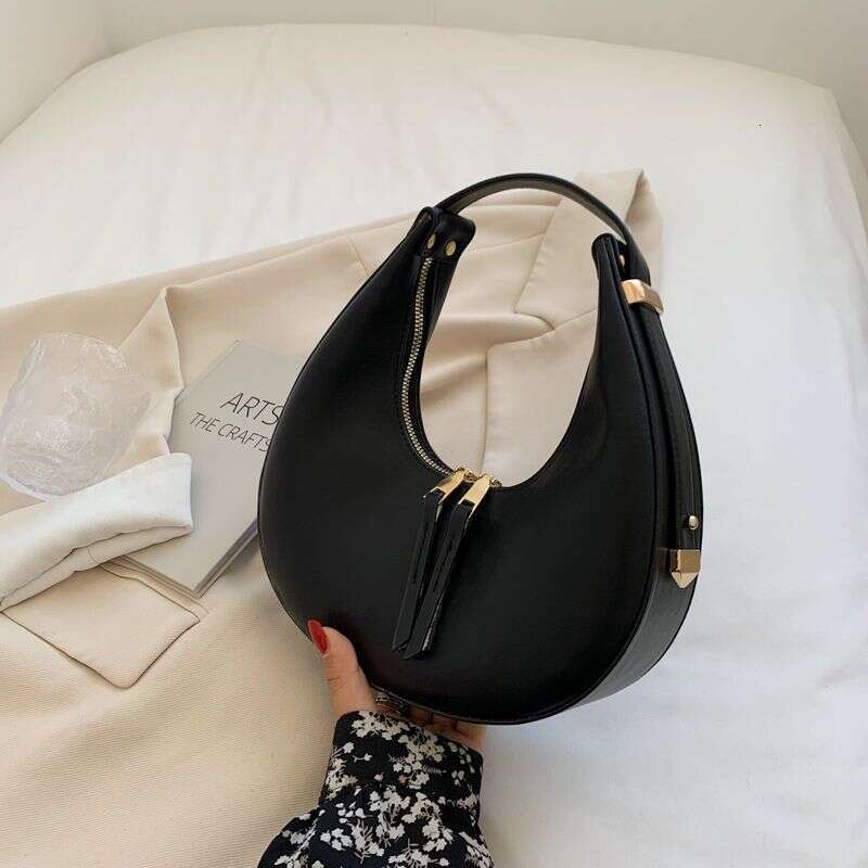 niche bag high-end single shoulder armpit crescent women's bag crossbody bag handbag armpit shoulder bag bags across body