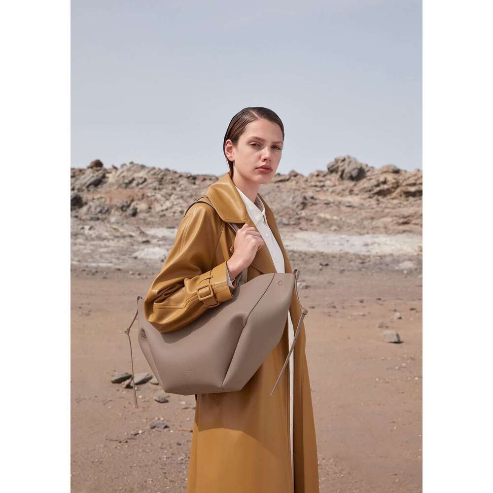 French niche brand pol tote Cyme large capacity shopping high-quality single shoulder women's bag