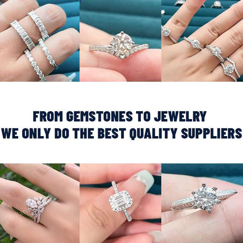 Rare moissanite jewelry hip-hop simple wedding pound silver chilled women's ring exquisite gift
