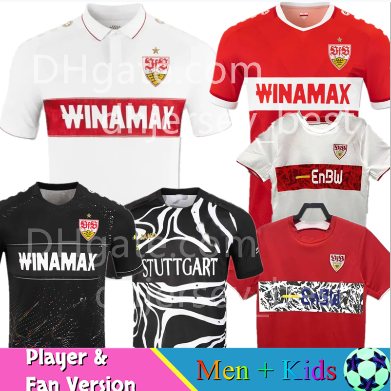 24/25 VFB Stuttgarts soccer jerseys DEMIROVIC MILLOT WOLTEMADE UNDAV FUHRICH EL BILAL DIEHL LEWELING STILLER KARAZOR RIEDER Men Kids Kits sets football shirts