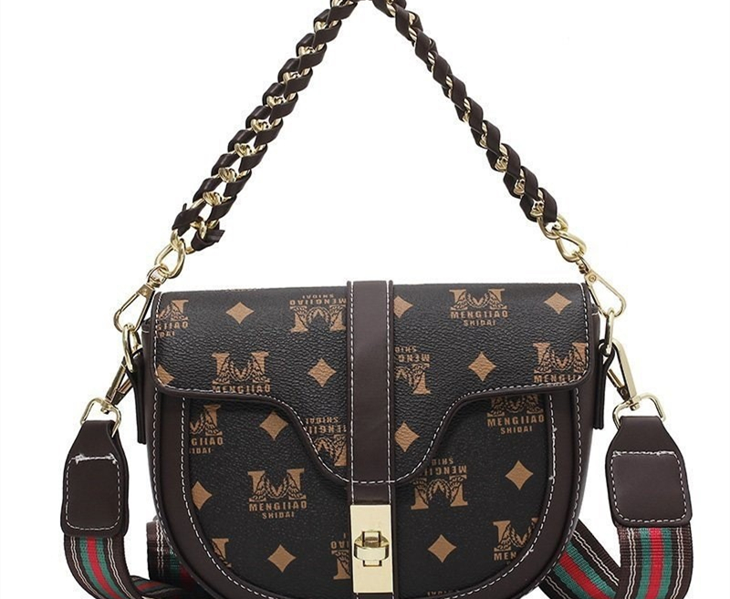Designer bag free shipping 2025 new fashionable commuting elegant saddle bag single shoulder crossbody bag classic casual for women