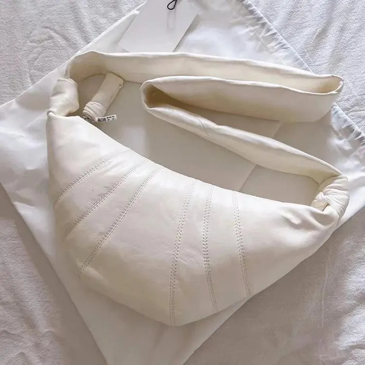 Vintage Shoulder Retro Croissant Style: In Soft Cowhide Leather, Unique Evening Bags And Slung Fashion Chest Bag For Women New Free Delivery Designer 