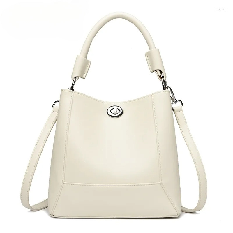 free shipping Shoulder Bags 2024 Women's Handbag High Quality Soft Leather Female Bag 3-Layer Large Capacity Girl Tote Bolsas Sac A Main