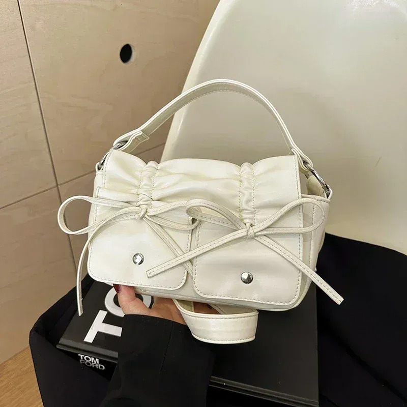2025 Shoulder Bags: PU Leather Bow Crossbody Purses For Women, Elegant Ladies' Classics New Free Delivery Designer Bag
