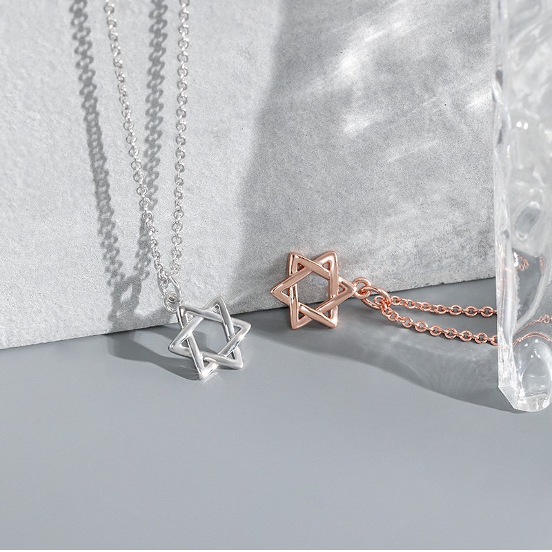 Minimalist Star Necklace | Elegant Gift for Girlfriend | Chic Luxury European & American Style | Perfect for TikTok & Instagram