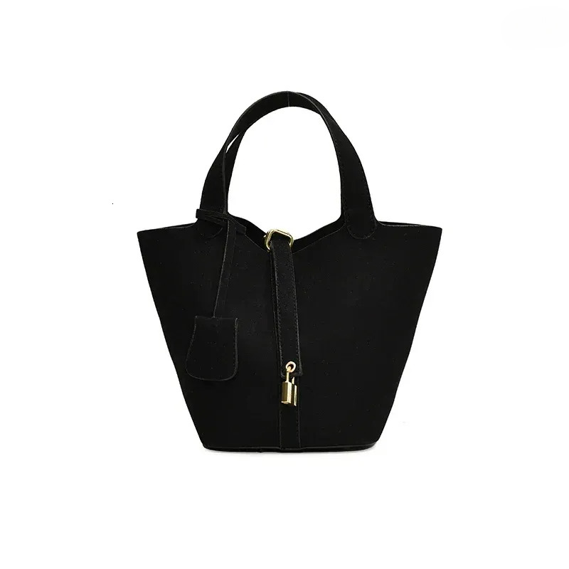 Drawstring Bucket Bag For Women - Frosted Casual Handbag With Red Wedding Design New Free Delivery Designer Bag