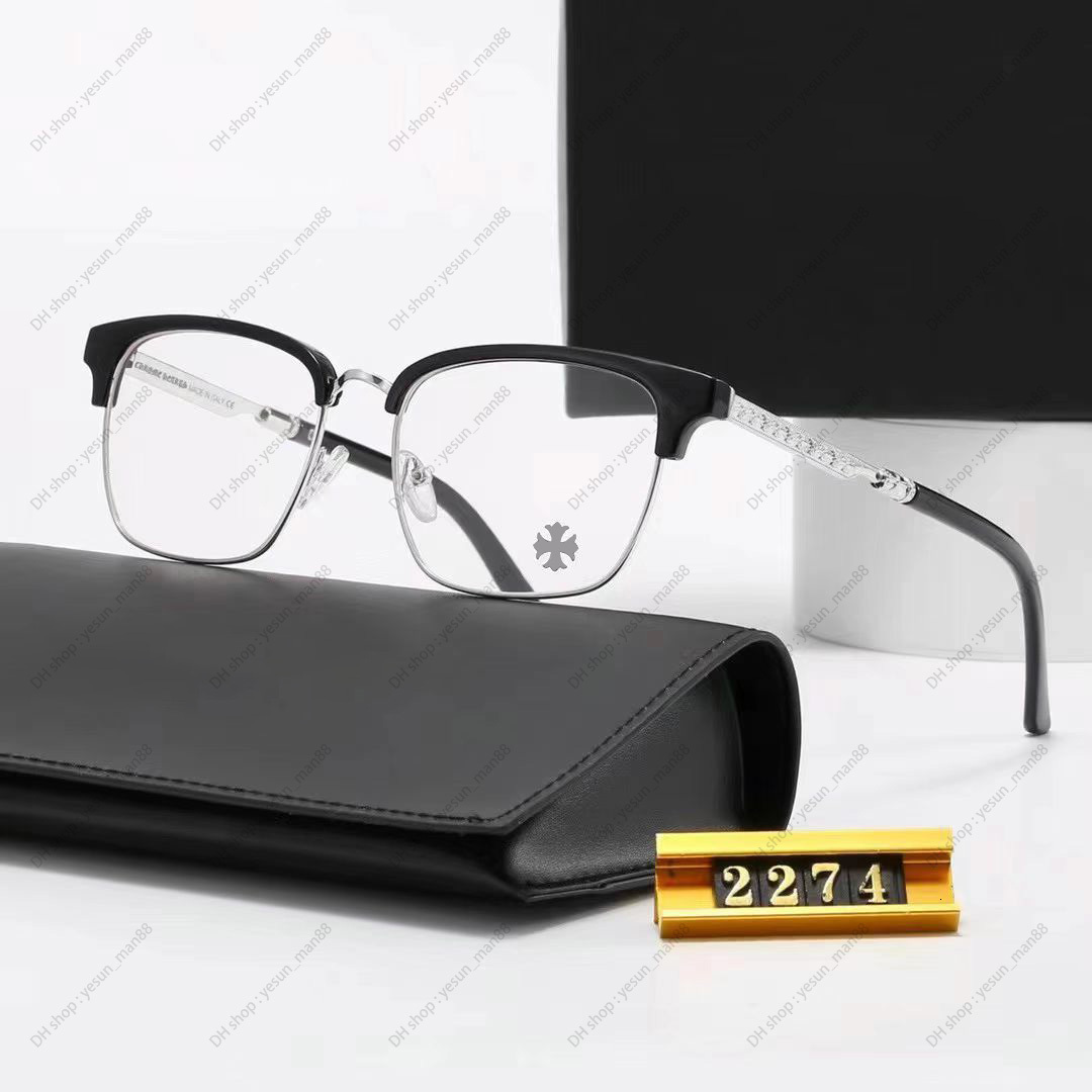 Chrome Sunglasses Cross Sunglasses Designer Glasses Sunglasses For Women heartsglasses Frames Heartslies Eyeglass 2274