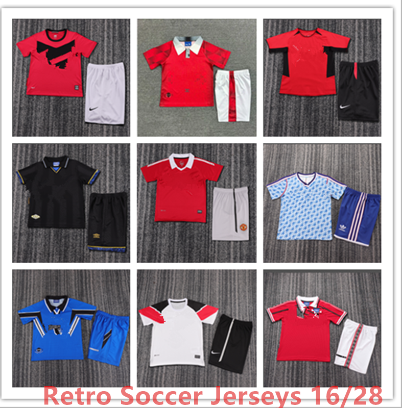 Retro Soccer Jerseys united Mancheste Long Sleeved Ronaldo Rooney Giggs Nani 2006 2007 2008 Home Away Scholes Tevez BERBATOV VIDIC Vintage Classic Football Shirs