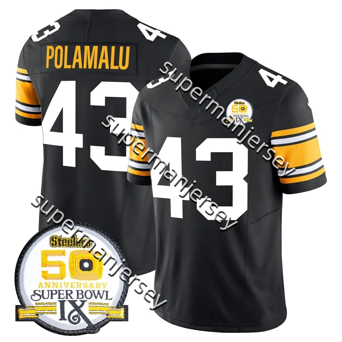 Jack Sawyer 33 DK Metcalf 14 T J Watt 90 George Pickens Najee Harris Troy Polamalu Terry Bradshaw Franco Harris Jerome Bettis Russell