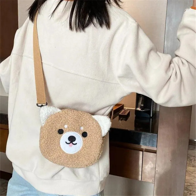 Kawaii Purses Japanese Style Cartoon Plush Shoulder Bag For Women - Crossbody Small Phone & Purse Bolsa Feminina New Free Delivery Designer Bag