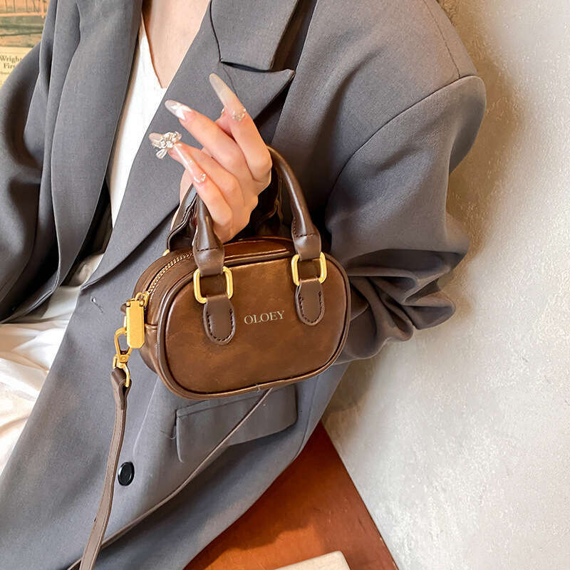 free shipping designer shoulder bags 2025 Spring New Fashionable Crossbody mini Pillow Bag for woman brown multi color designer bags