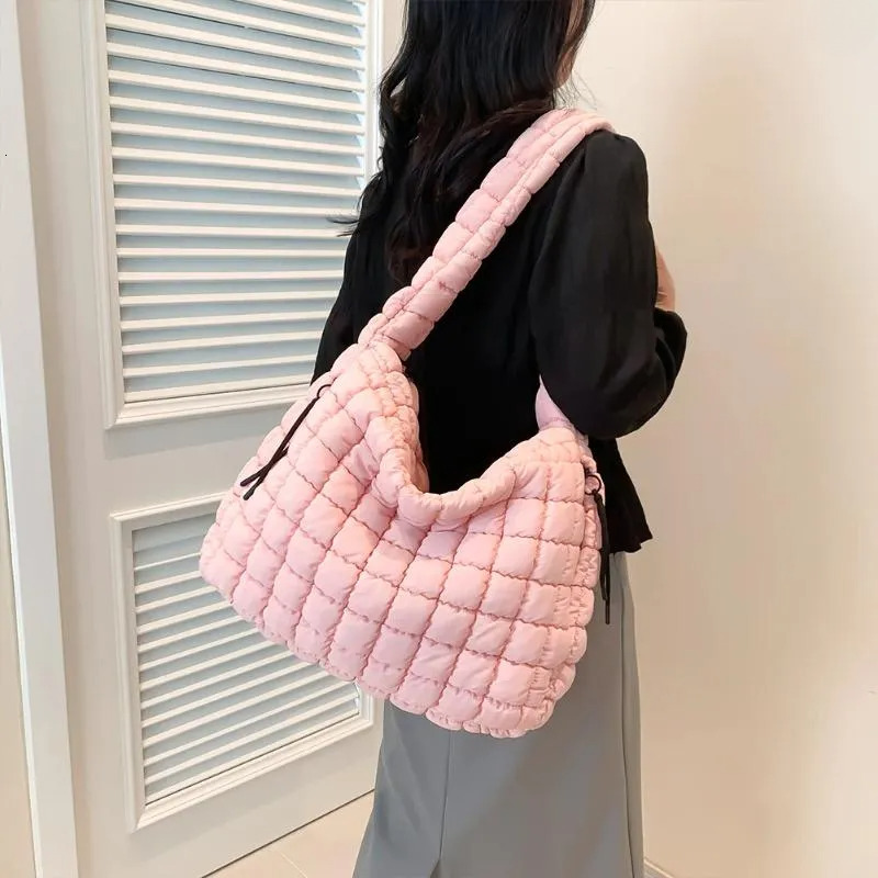 Drawstring Hobo Women: Lightweight Shoulder Bag With Large Capacity For Travel And Parties New Free Delivery Designer Bag