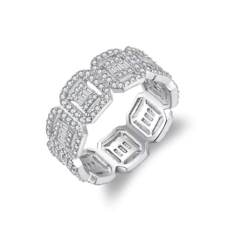 Ruizan Women's and Hiphop Moissanite Bulk Items Rings Men's Jewelry Delivery
