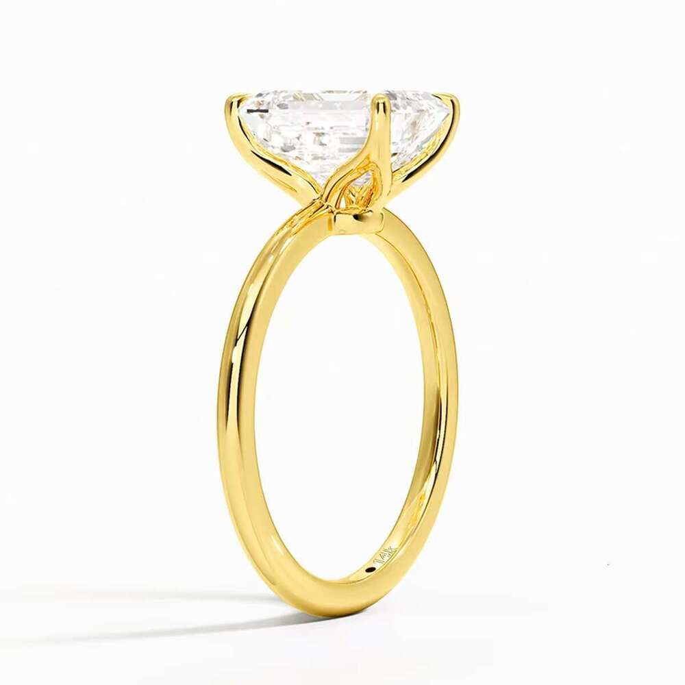 Exquisite jewelry manufacturer with minimalist design women's engagement, 1ct 2ct 3ct jade silica ring for women
