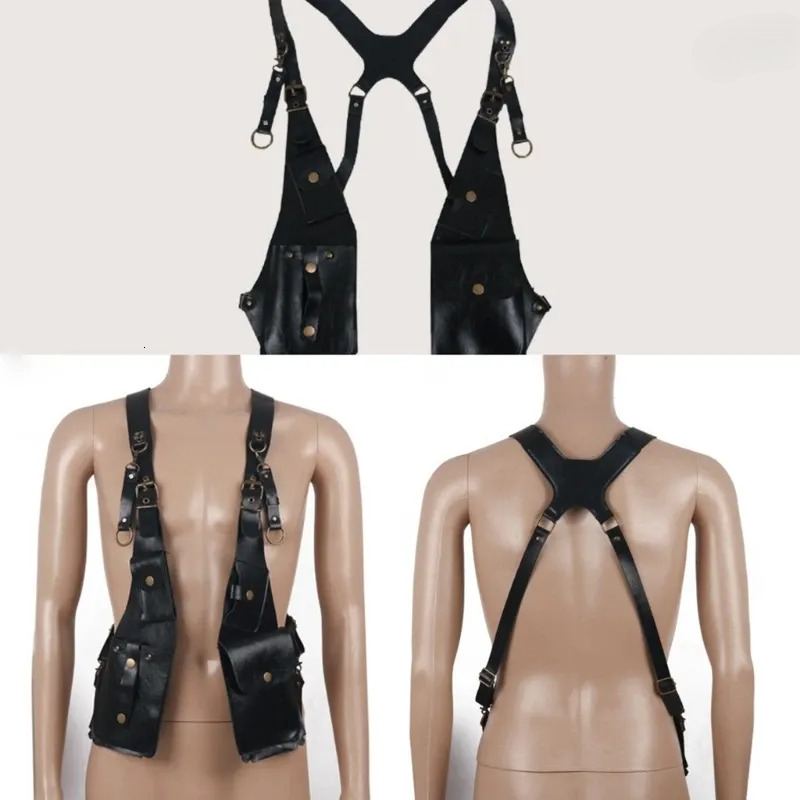 Leather Harness Phone Bag | Drawstring PU Shoulder Holster Wallet New Free Delivery Designer Bag