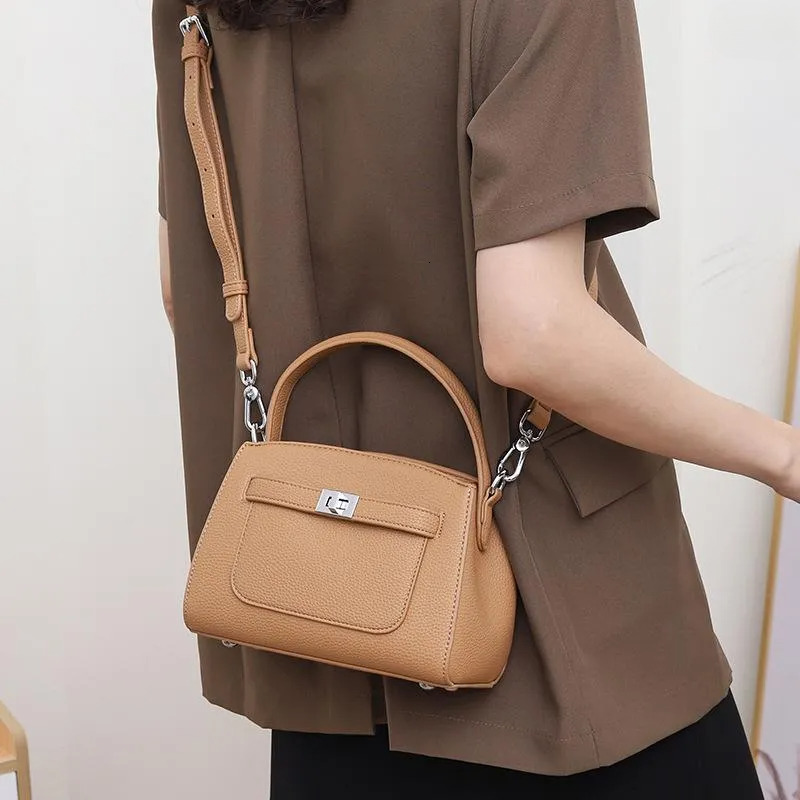 Niche Design French Women's Faux Leather Crossbody Bag, Summer 2025, Small Handbag New Free Delivery Designer Bag