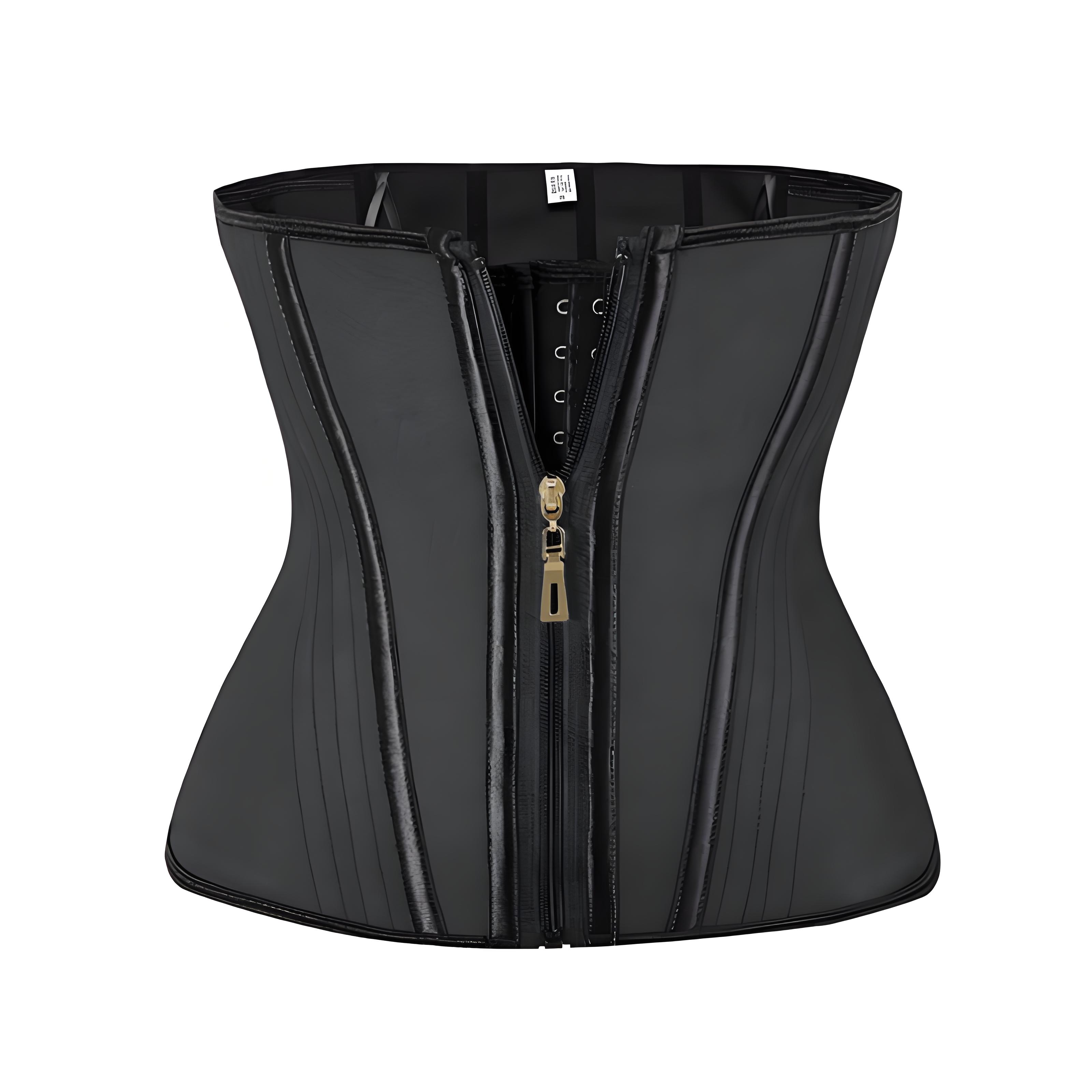 Fajas Colombianas Latex Waist Trainer Double Compression BBL Shaper Tummy Control Slimming Sheath Flat Belly 13 Steel Bones Belt 2105
