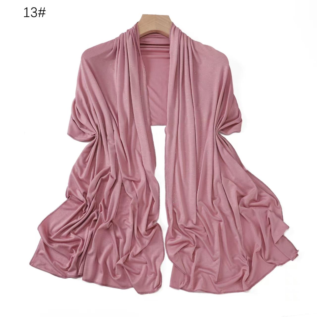 T685 modal solid color long scarf monochrome mercerized cotton jersey cotton headscarf shawl female