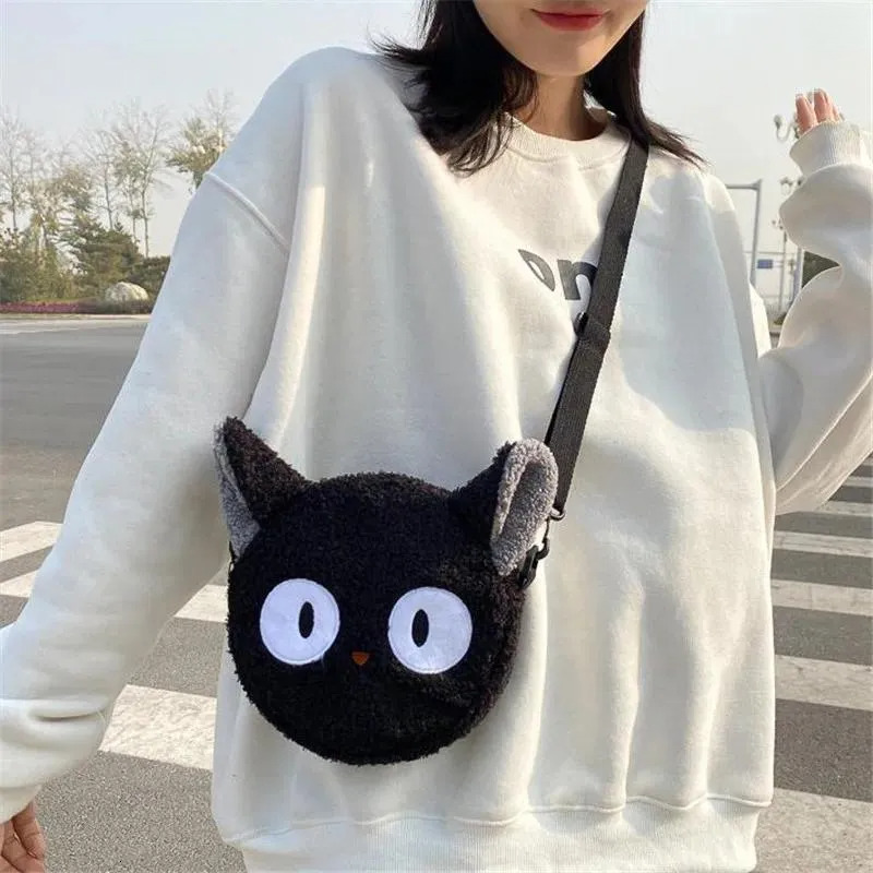 Free Shipping Totes Japanese Style Kawaii Bag Women Cartoon Plush Shoulder For 2024 Crossbody Small Phone&purse Bolsa Feminina Designer Bag Luxury Bag
