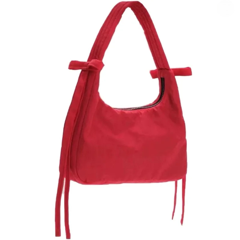 With Zipper - Casual Nylon Bag, Lightweight Korean Tote Bag For Women And Girls Shopping New Free Delivery Designer Bag