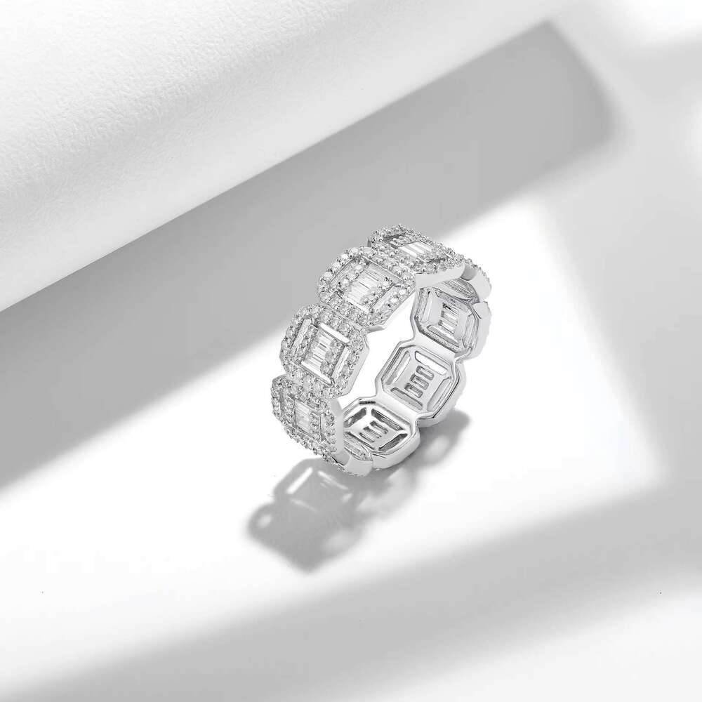 Ruizan Women's and Hiphop Moissanite Bulk Items Rings Men's Jewelry Delivery