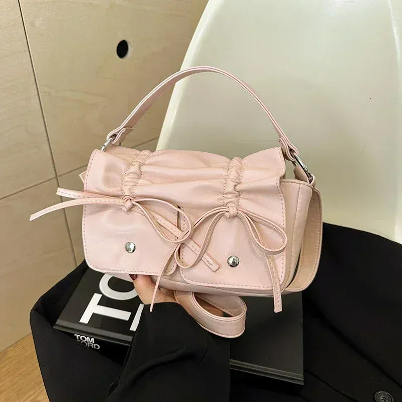 2025 Shoulder Bags: PU Leather Bow Crossbody Purses For Women, Elegant Ladies' Classics New Free Delivery Designer Bag