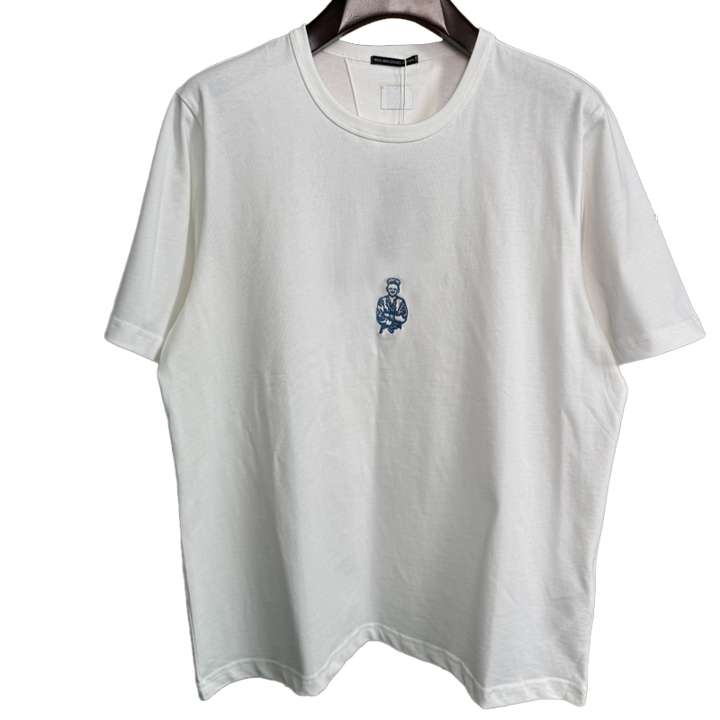 Topstoney Summer new high-quality brand clothing Paris designer luxury fashion atmosphere casual 100% cotton T-shirt fashion T-shirt with short sleeves.