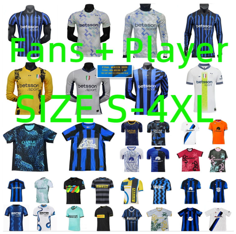2025 2026 InterS millan ROSSI Milans soccer jerseys 19 20 21 22 23 24 25 26 Maglia LAUTARO BARELLA LUKAKU DIMARCO ARNAUTOVIC CALHANOGLU THURAM SKRINIAR football shirt