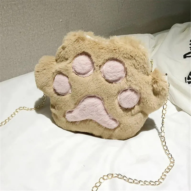 Cute Purses - Plush Bear Crossbody Bag For Girls, Zipper Closure, Soft Shoulder Bag, Small Coin Purse With Zip New Free Delivery Designer Bag
