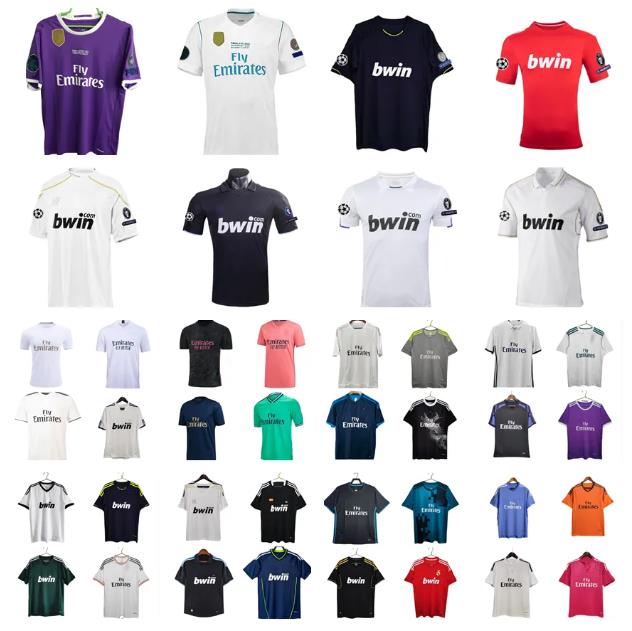 2011 2012 2013 2014 2015 2016 2017 2018 REal RONALDO madrids SERGIO RAMOS retro soccer jerseys 10 11 12 13 14 15 16 17 18 BENZEMA Marcelo KROOS BALE BENZEMA Football Shirt