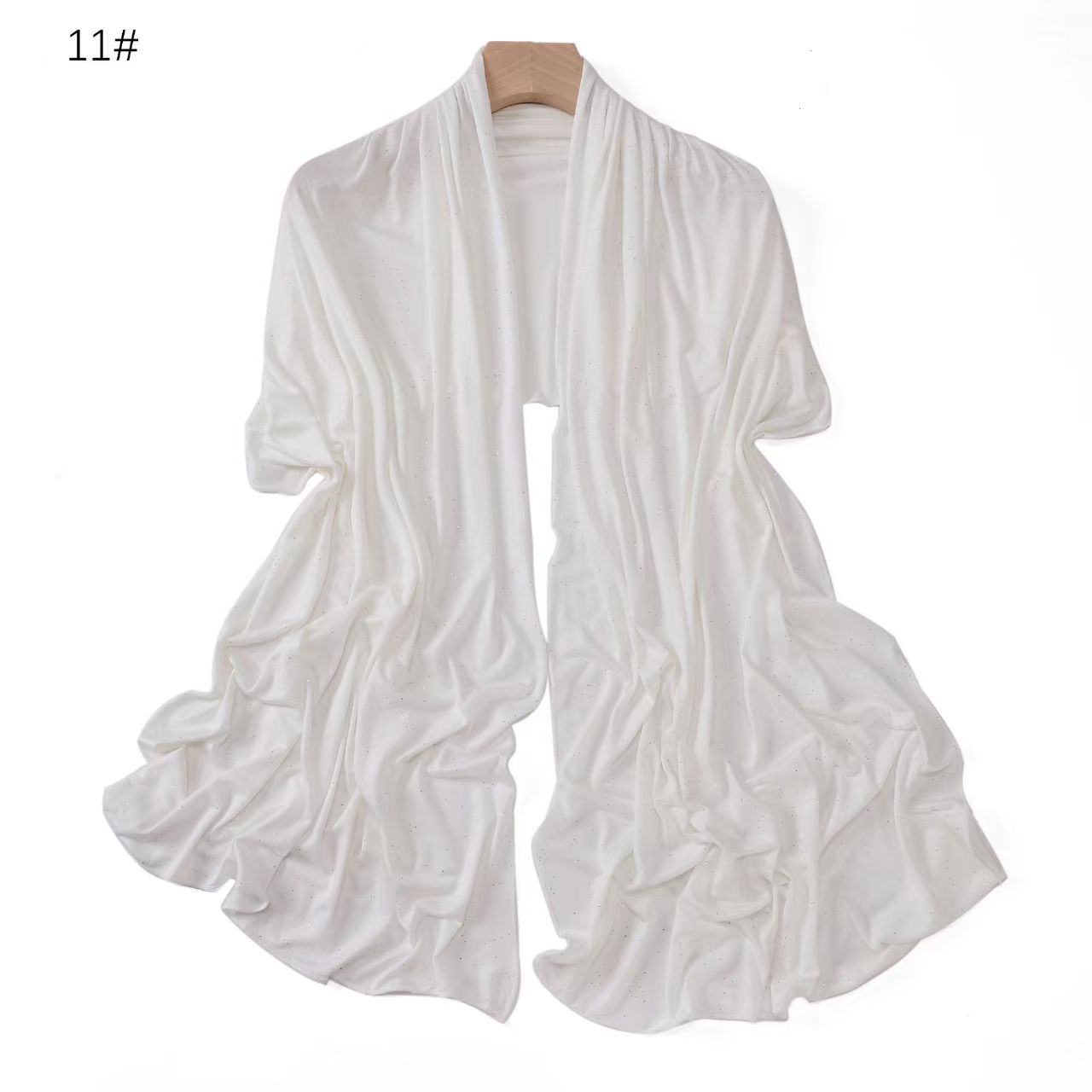 T685 modal solid color long scarf monochrome mercerized cotton jersey cotton headscarf shawl female