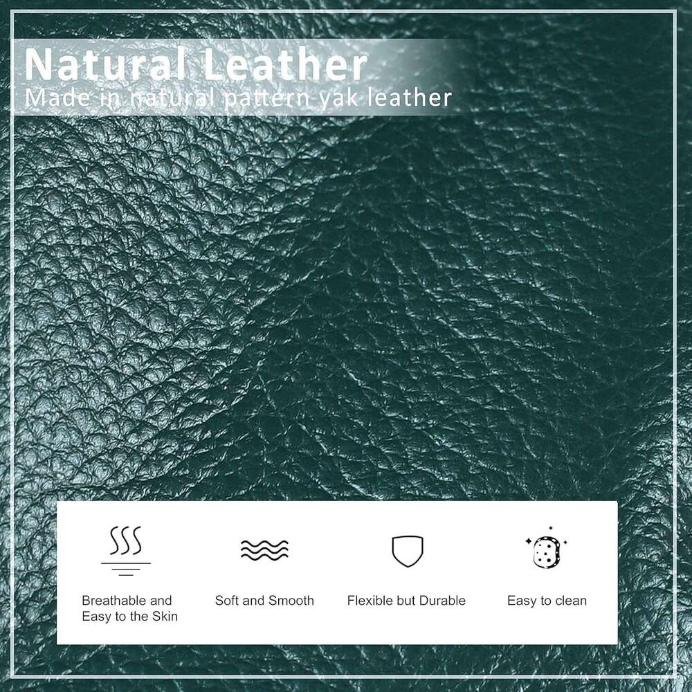 befen Genuine Phone Bag Real Leather Purse Small Cross Body Bag for Women Long StrapKey Ring - Fits 8 Plus or Phones Up to