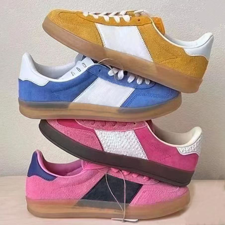 designer sneakers womens mens trainers suede sports shoes collegiate casual running shoes outdoors high quality Lace-Up