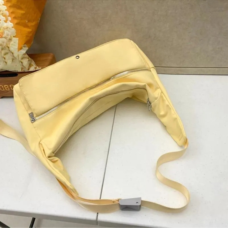 Large Nylon Crossbody Bag With Zipper For Daily Use And Travel New Free Delivery Designer Bag