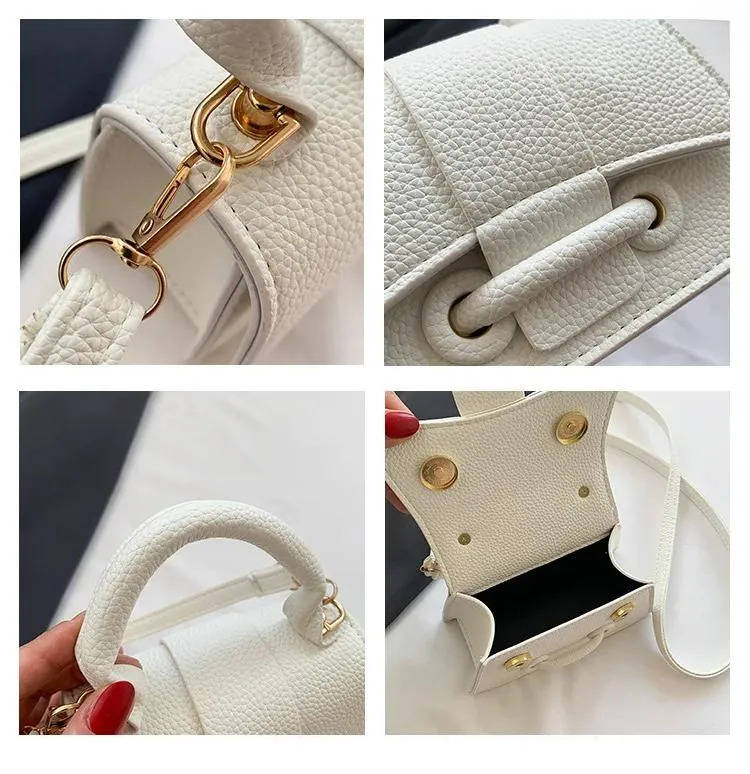 Women's Solid Crossbody Bag: 2025 Fashion Mini Purse Clutch - Stylish Shoulder Bag For Shopping & Cosmetics New Free Delivery Designer Bag