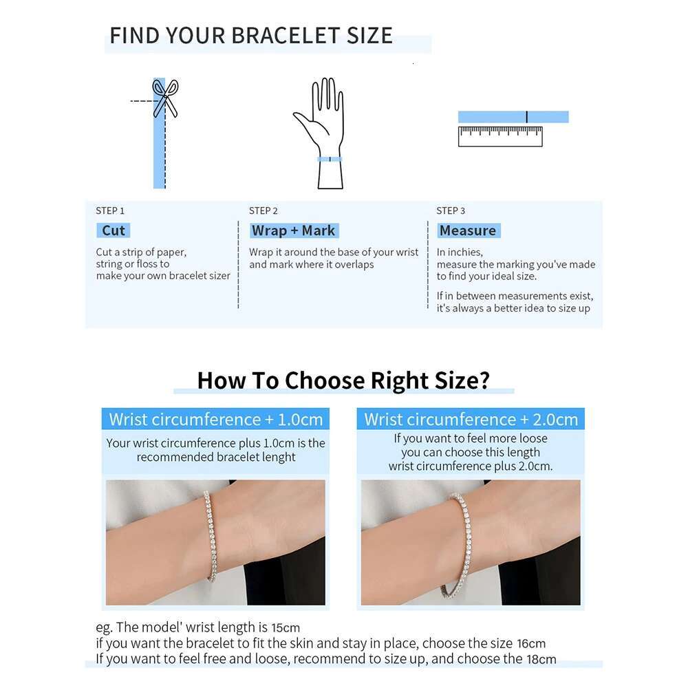 KNOBSPIN D VVS1 Moissanite Tennis Bracelet Original s Sterling Sier Plated White Gold with GRA Bracelets for Women Man