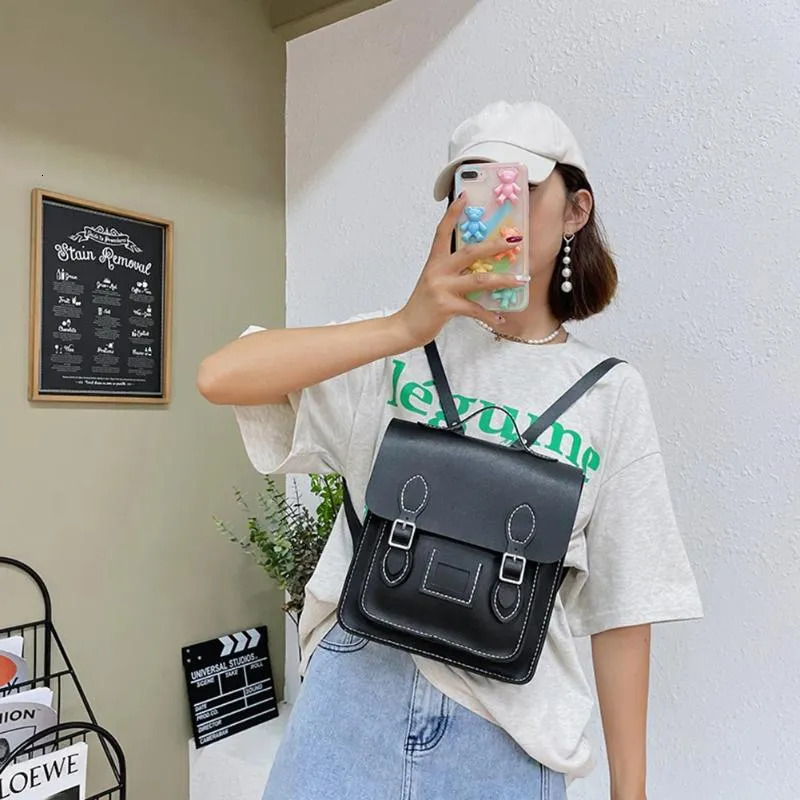 Women's Handmade PU Leather Shoulder Crossbody Bag Hit Color Designer Satchel New Free Delivery Designer Bag