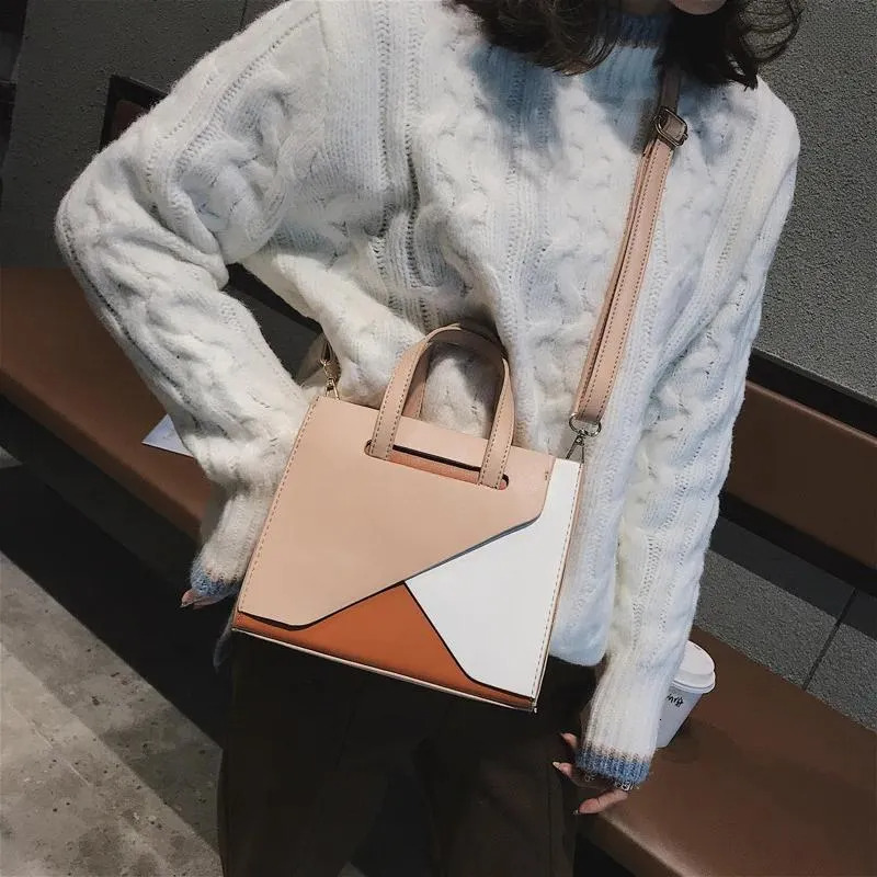 Women's Crossbody Bags, High-quality Copy Designer Patchwork Handbags, Solid Shoulder Purses New Free Delivery Designer Bag