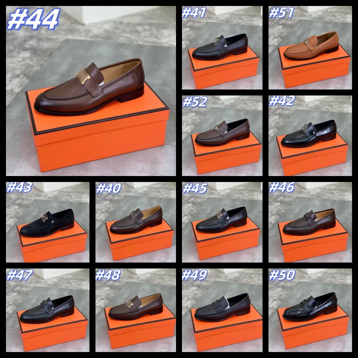 2025 Top Designer men's Casual shoes Fashion Fall Metal buckle Horse bit Loafers Bee embroidered small leather shoes platform shoes size 38-46