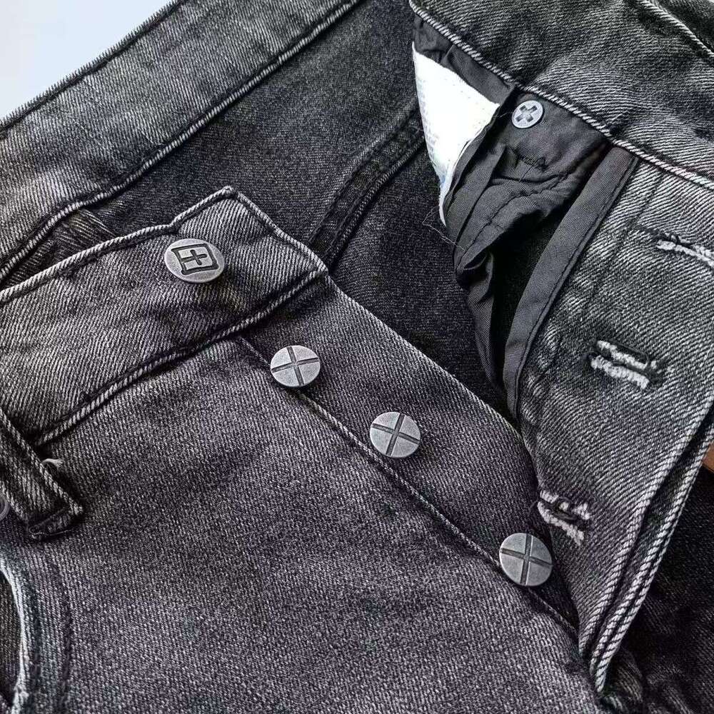 Slim Fit Denim Jeans for Men Modern Stretch Jeans Stylish and Comfortable Casual Pants L251014