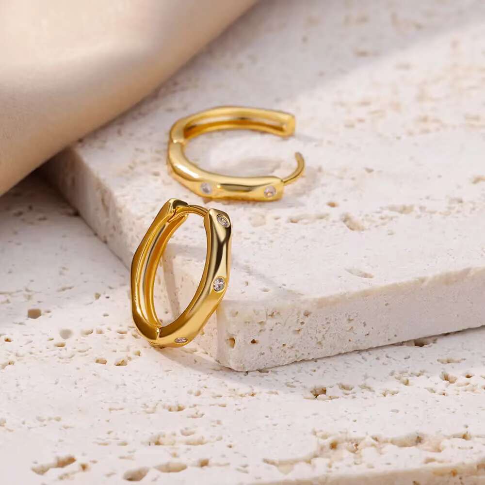 Elegant round girls, luxurious stainless steel ring earrings for weddings, engagements, and beautiful rings