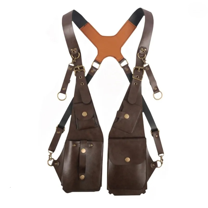Leather Harness Phone Bag | Drawstring PU Shoulder Holster Wallet New Free Delivery Designer Bag
