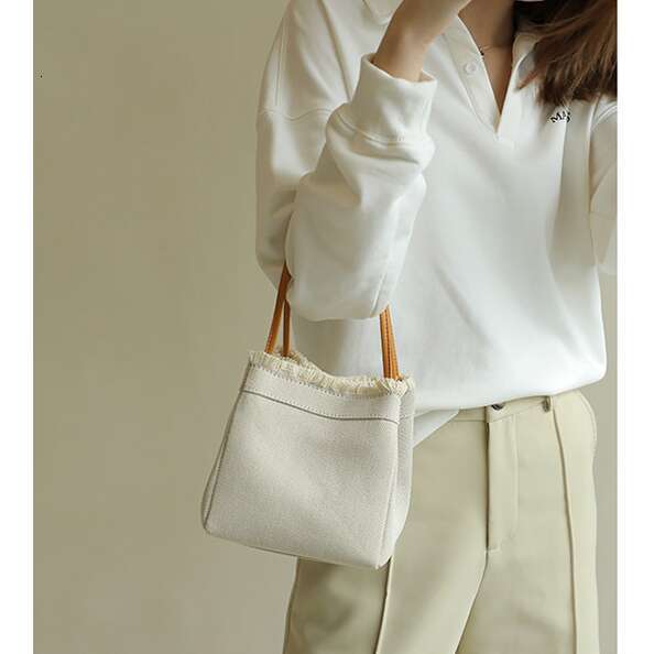 Summer Shoulder Denim Handbag Beach Bags Tassel Canvas Design Tote Bag Women Commuter
