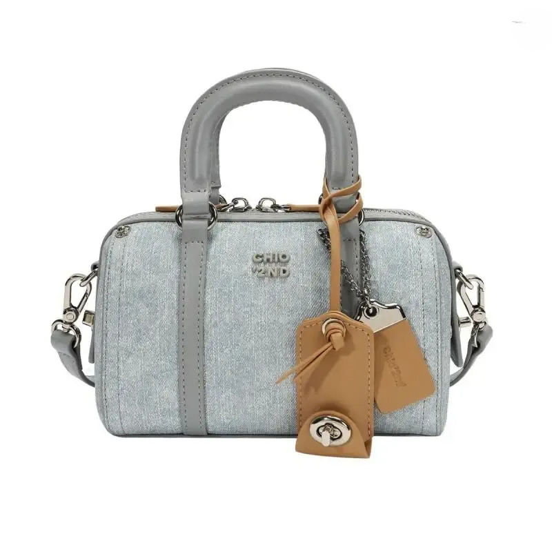Free Shipping Shoulder Bags Women's Handheld Fashion Canvas Denim Bag Girl Trend Leisure Versatile Square Crossbody Designer Bag Luxury Bag Tote 